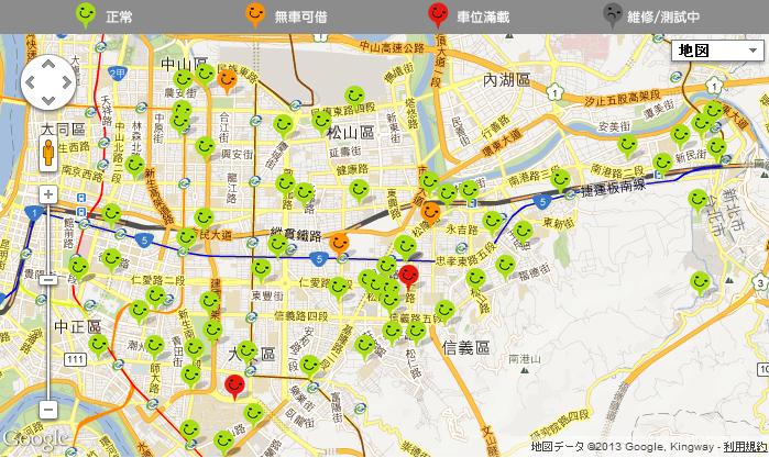 youbike map